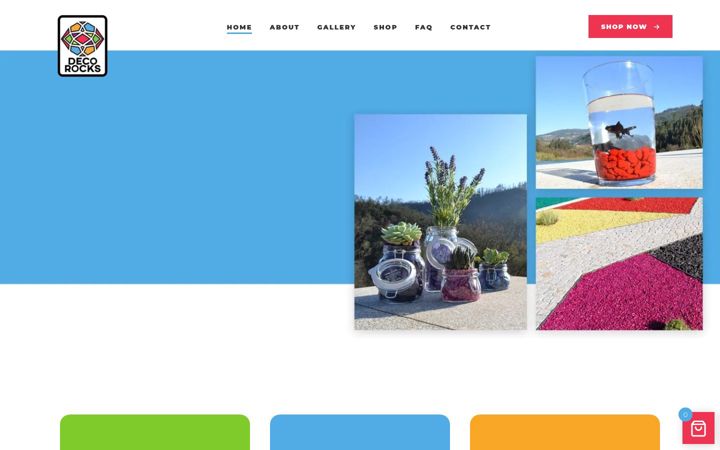 Screenshot of decorocks.co.uk