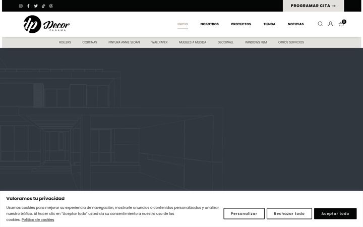 Screenshot of decorpma.com
