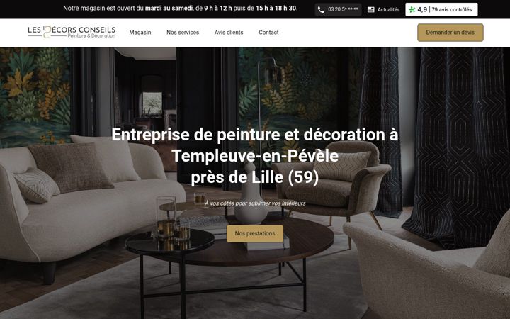 Screenshot του decors-conseils.fr