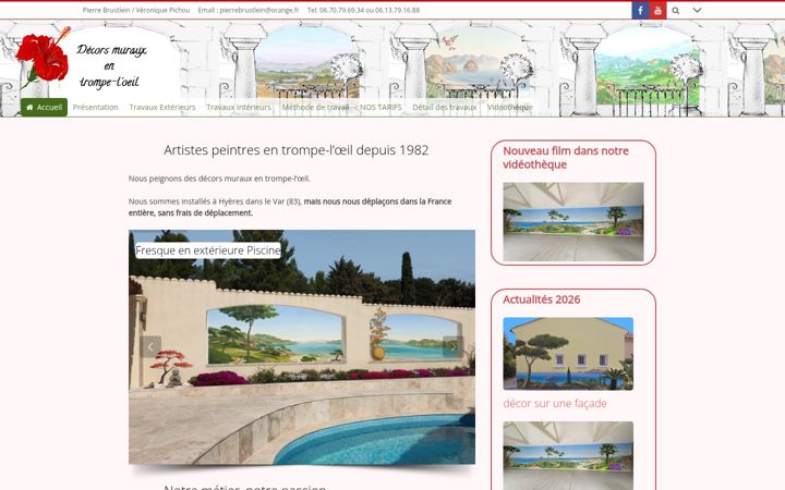 Screenshot του decors-en-trompe-l-oeil.fr