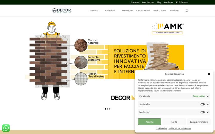 Screenshot of decorsrl.eu