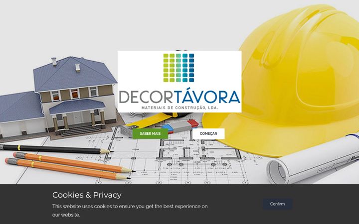 Skjermbilde av decortavora.pt