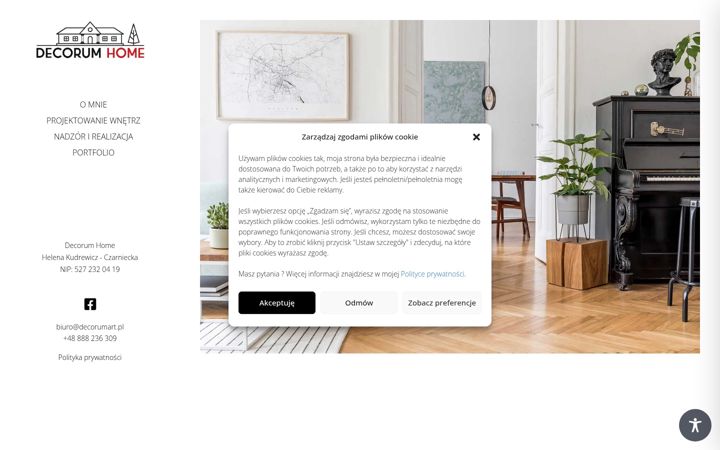Screenshot του decorumhome.pl
