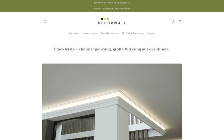 Screenshot of decorwall24h.de