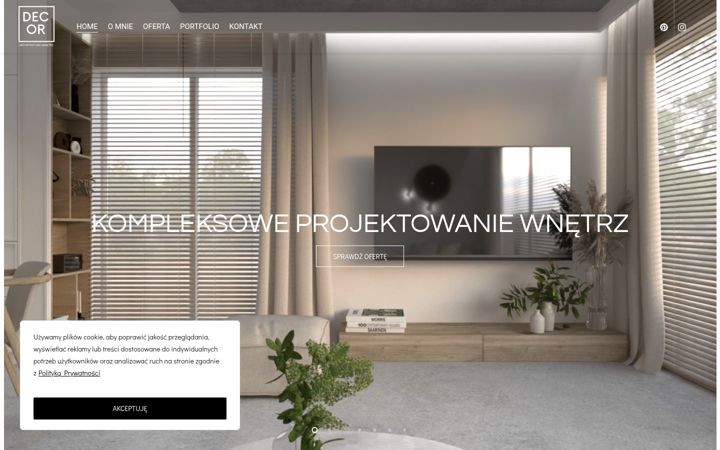 Screenshot του decorwnetrza.pl