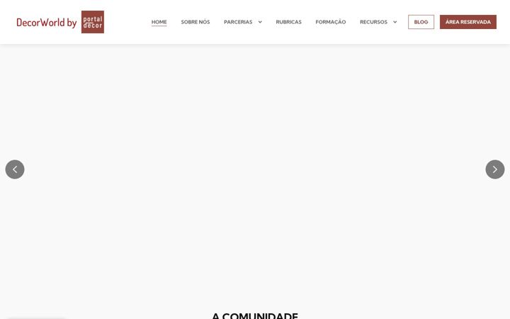 Screenshot of decorworldbyportaldecor.com
