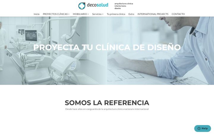 Screenshot of decosalud.com