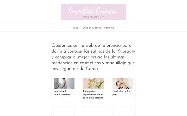 Screenshot of decosmeticacoreana.com