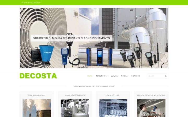 Screenshot of decosta.eu
