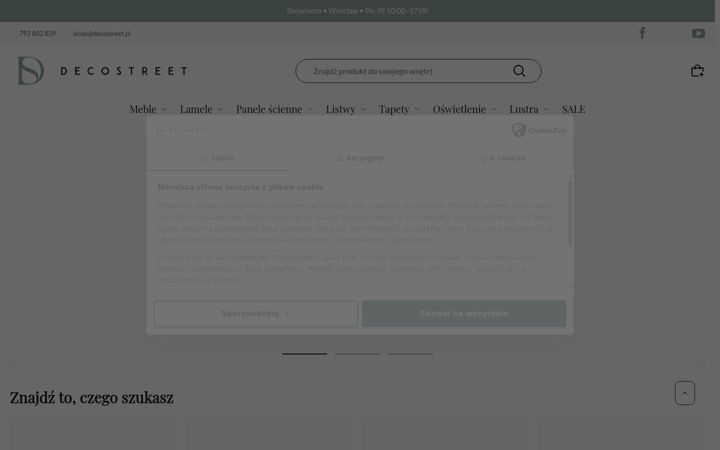Screenshot του decostreet.pl