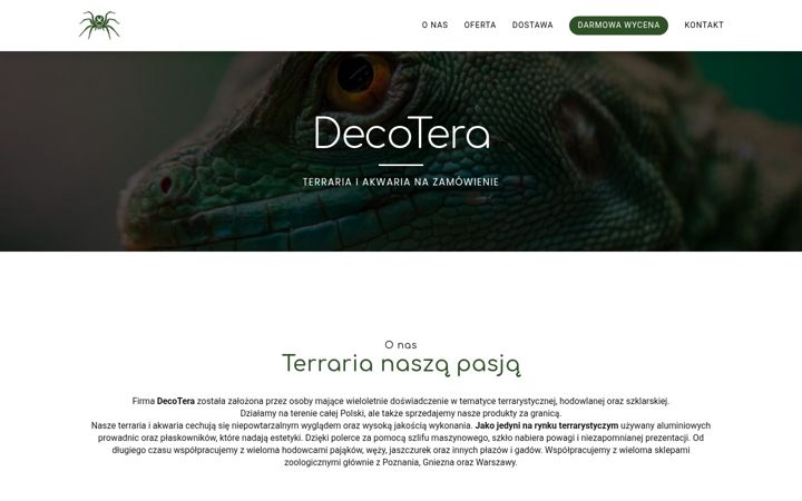 Screenshot του decotera.pl