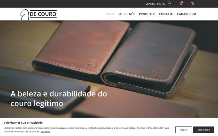 Képernyőkép: decouro.com.br