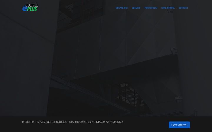 Screenshot of decovexplus.ro