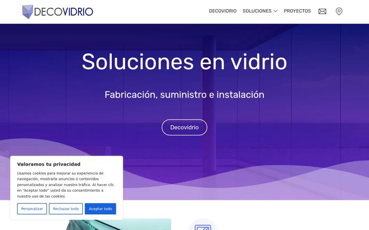 Screenshot of decovidriosal.com