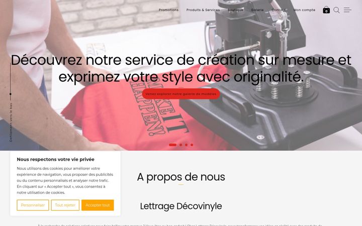 Zrzut ekranu decovinyle.net