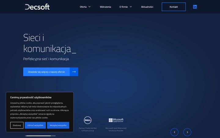 Screenshot di decsoft.com.pl
