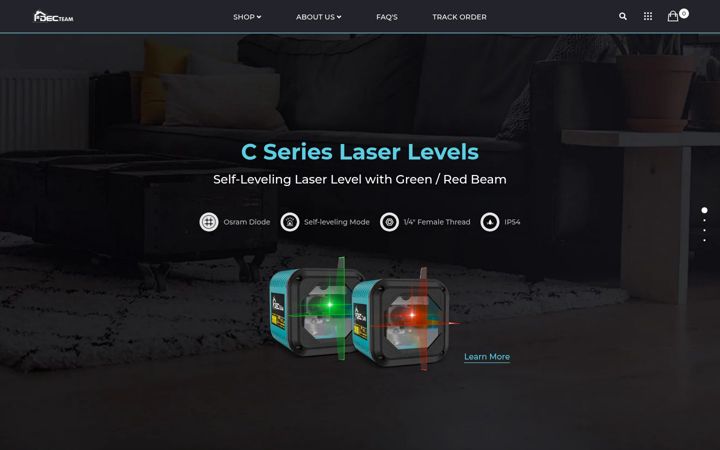 Screenshot of decteamstore.com