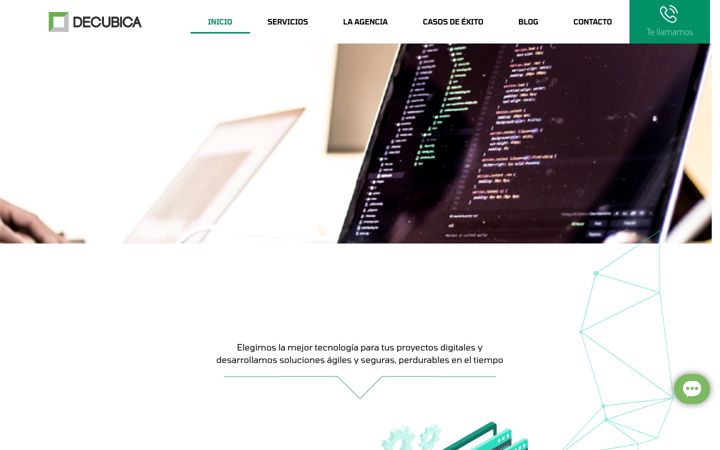 Screenshot of decubica.com