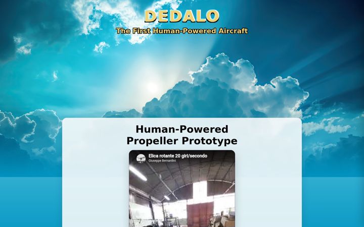 Screenshot of dedaloroma.com