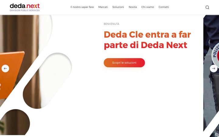 Screenshot of dedanext.it