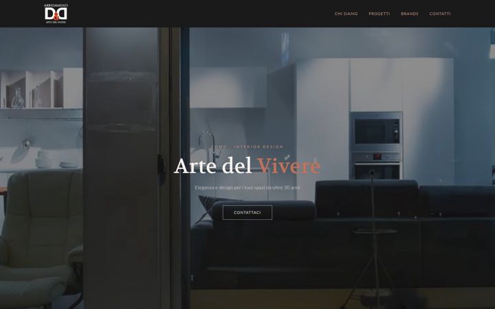 Screenshot of dedartearredamenti.com