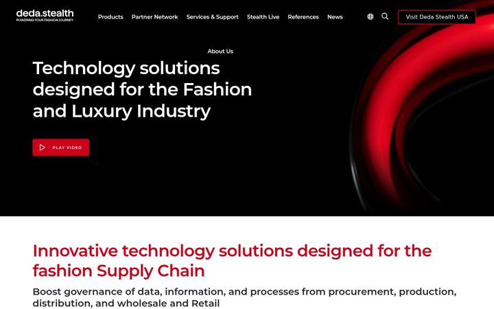 Screenshot of dedastealth.com