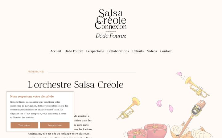 Ekraanipilt saidist dedefourez-salsacreoleconnexion.fr