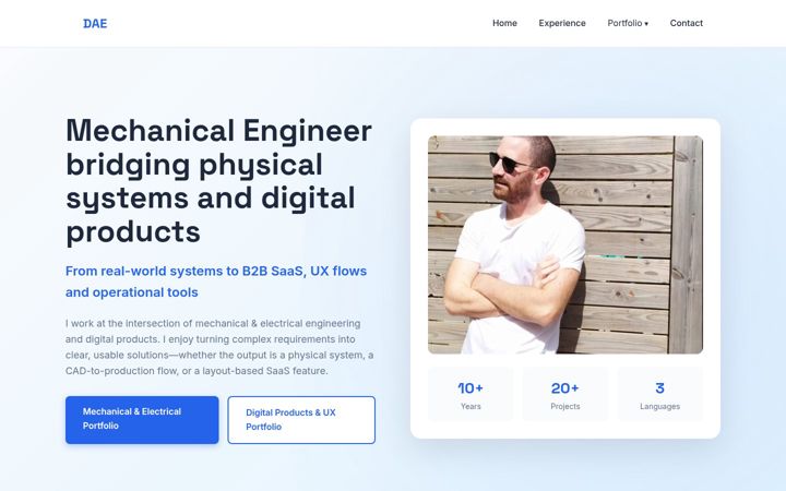 Screenshot of dedelberg.com
