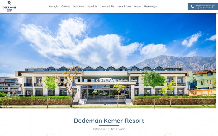 Screenshot of dedemankemer.com