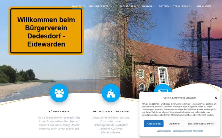 Screenshot of dedesdorf-eidewarden.de
