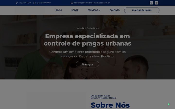 Képernyőkép: dedetizadorapaulista.com.br