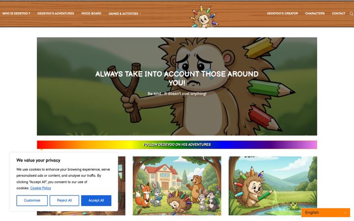 Screenshot of dedeyoo.com