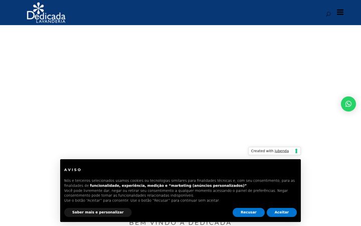 Képernyőkép: dedicadalavanderia.com.br
