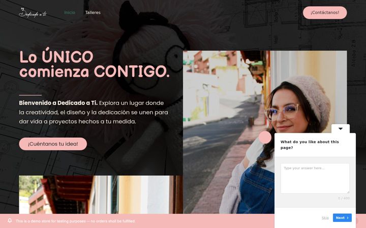 Screenshot of dedicadoati.co