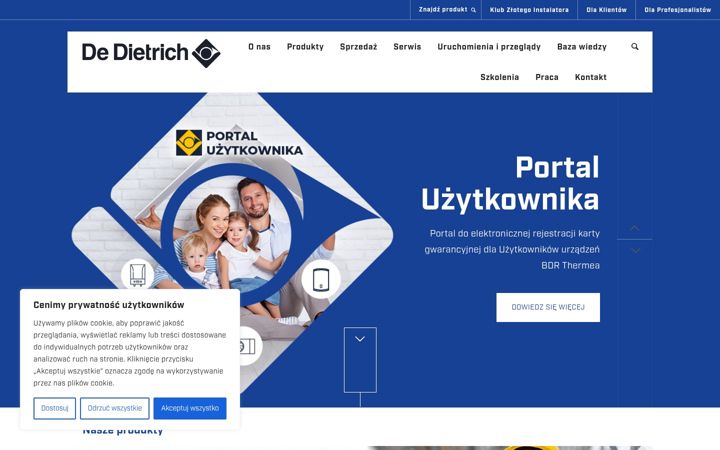 Screenshot di dedietrich.pl