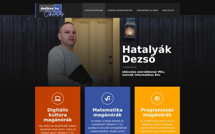 Zrzut ekranu dedikee.hu
