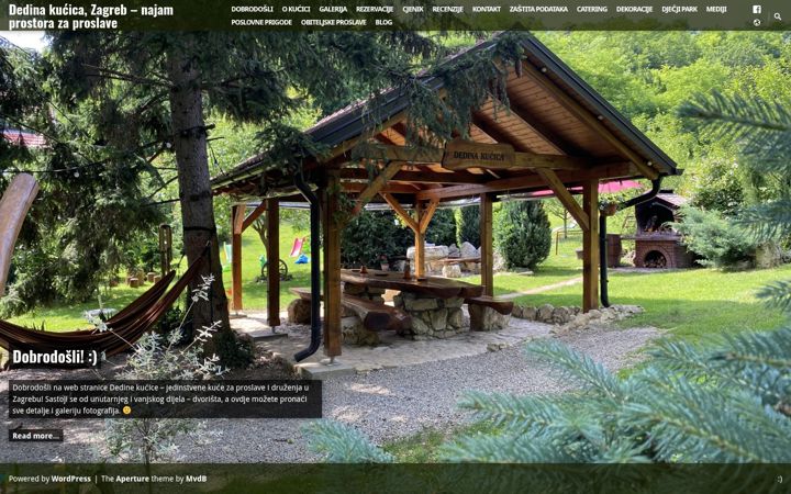 Screenshot of dedina-kucica.com