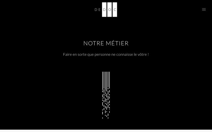 Screenshot of dedoc.ch