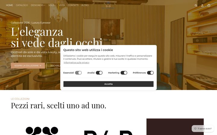 Screenshot of dedocchialeria.com