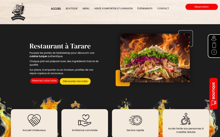 Screenshot of dedokebap.fr