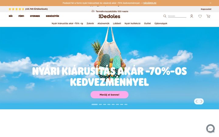 Zrzut ekranu dedoles.hu
