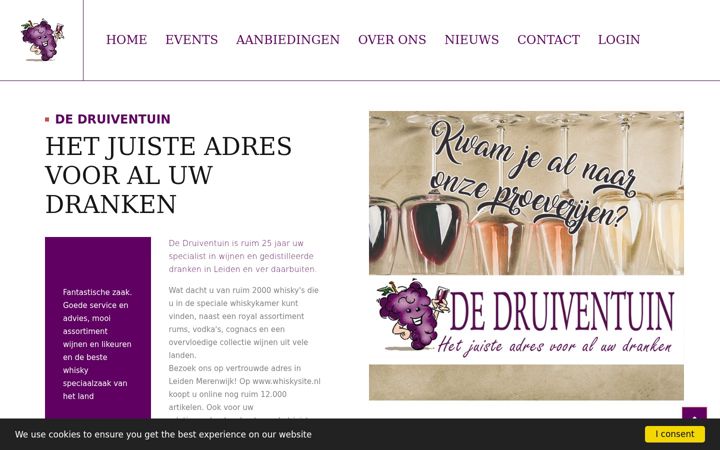 Képernyőkép: dedruiventuin.nl