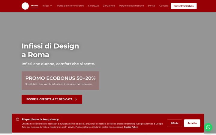 Screenshot of dedserramenti.com