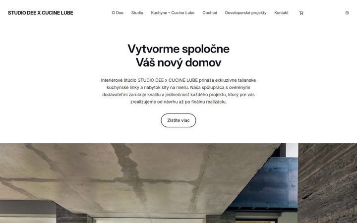 Screenshot of dee.sk