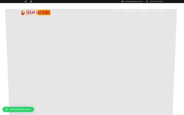 Screenshot of deeargasroma.it