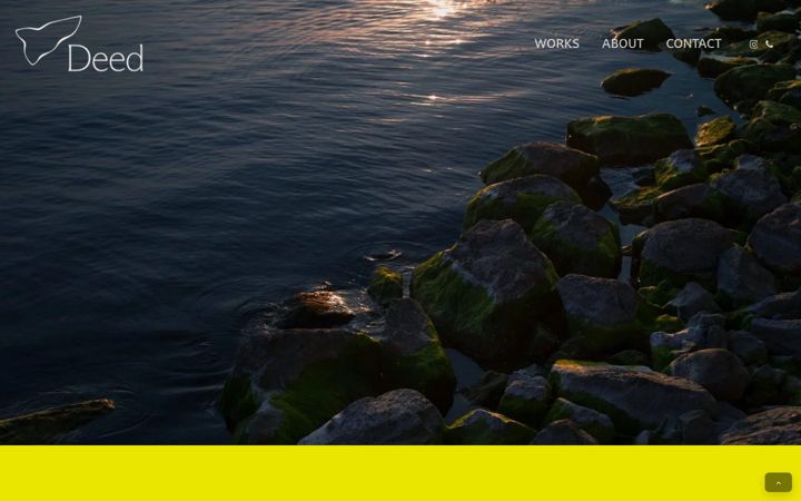 Screenshot of deedcreative.com