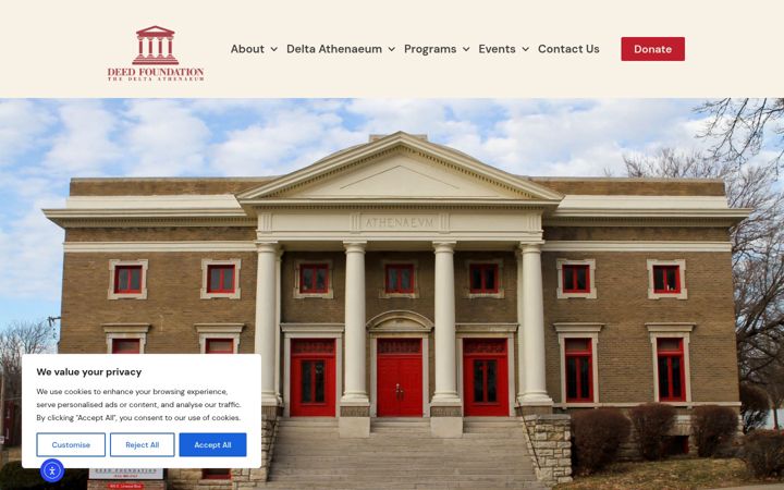 Screenshot of deedkcmo.org