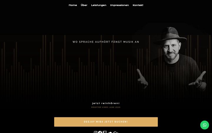Screenshot of deejay-miba.de