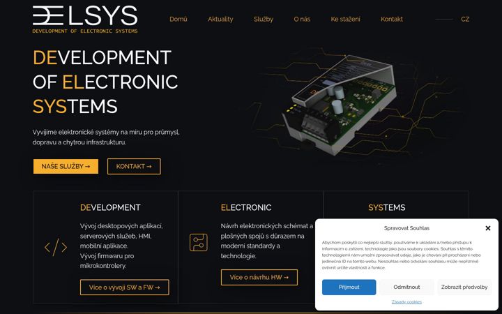 Posnetek zaslona deelsys.eu