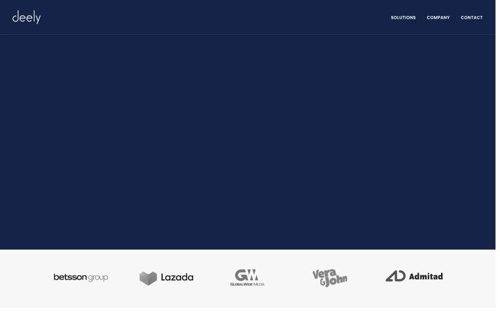 Екранна снимка на deely.io